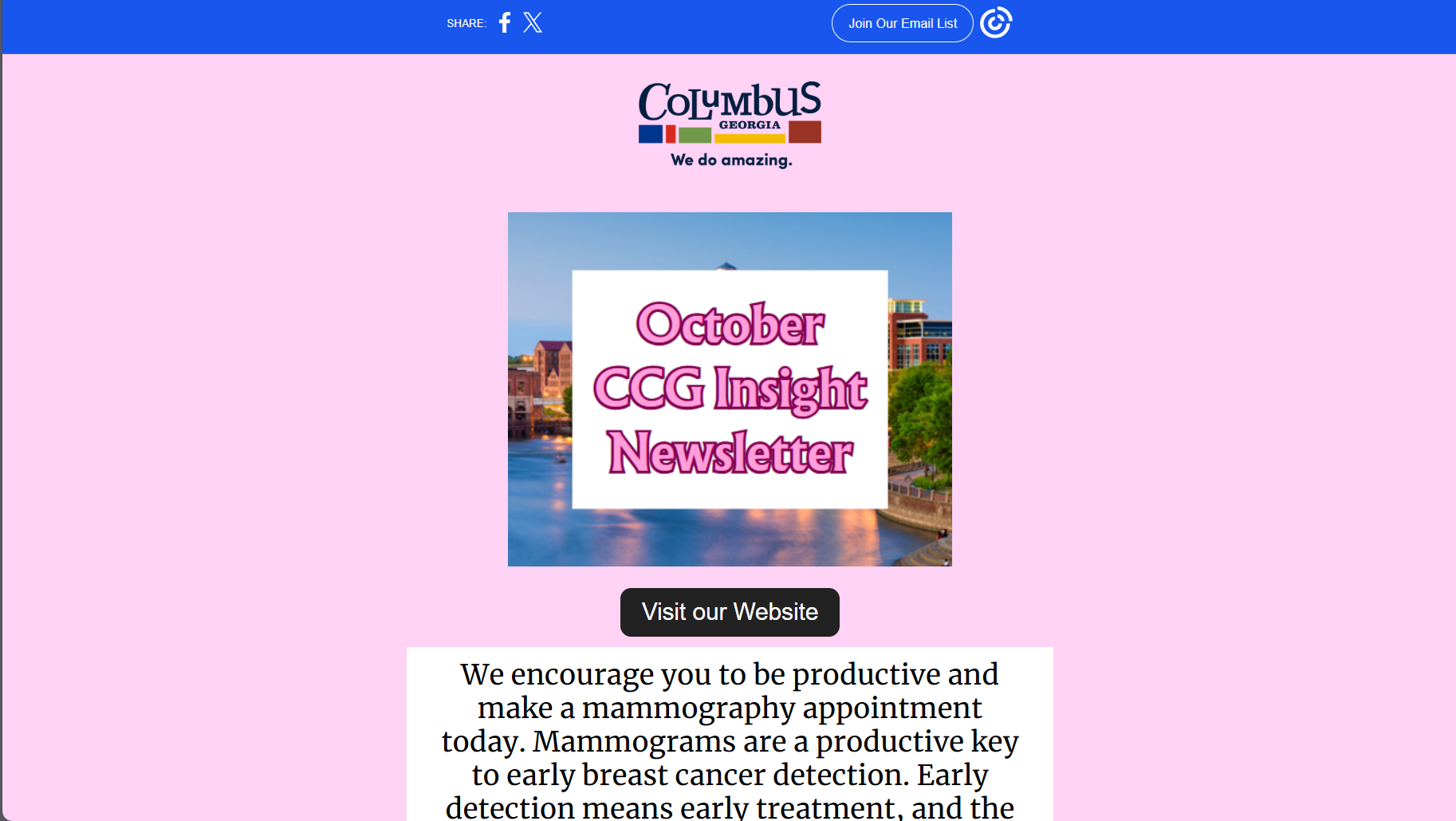 January 2025 CCG Insight Newsletter cover